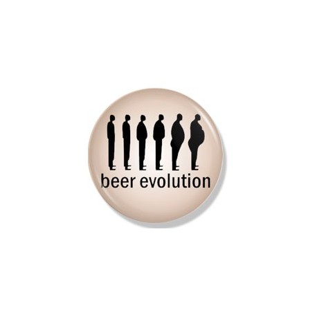Значок Beer evolution фото 1 — Shutka