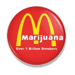 Значок "Marijuana"