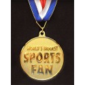 Медаль металл Sports fan