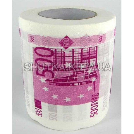Туалетная бумага 500 ЕВРО