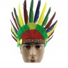 Шляпа индейца с перьями
