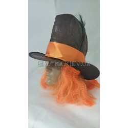 Шляпа безумного шляпника с париком