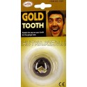 Золотий зуб з брюликом
