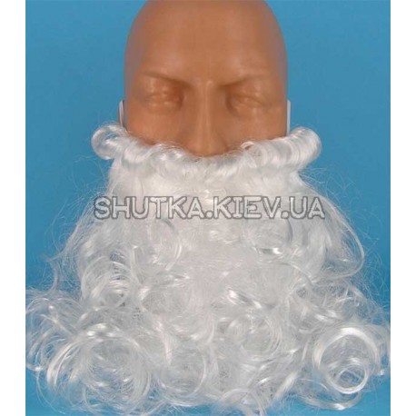 Борода Деда Мороза (35 см) фото 1 — Shutka